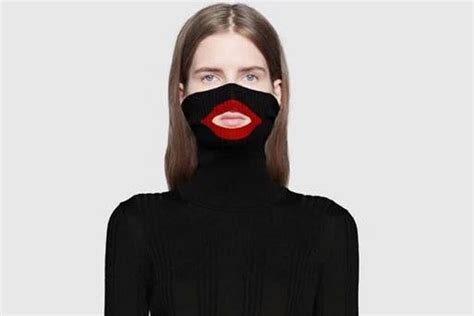 black coer face sweater gucci